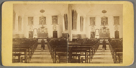 L'Intérieur de la chapelle du Séminaire de Québec