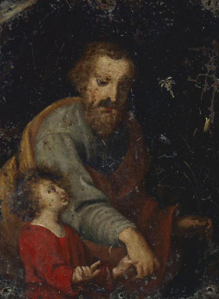 Saint Joseph et l'Enfant Jésus